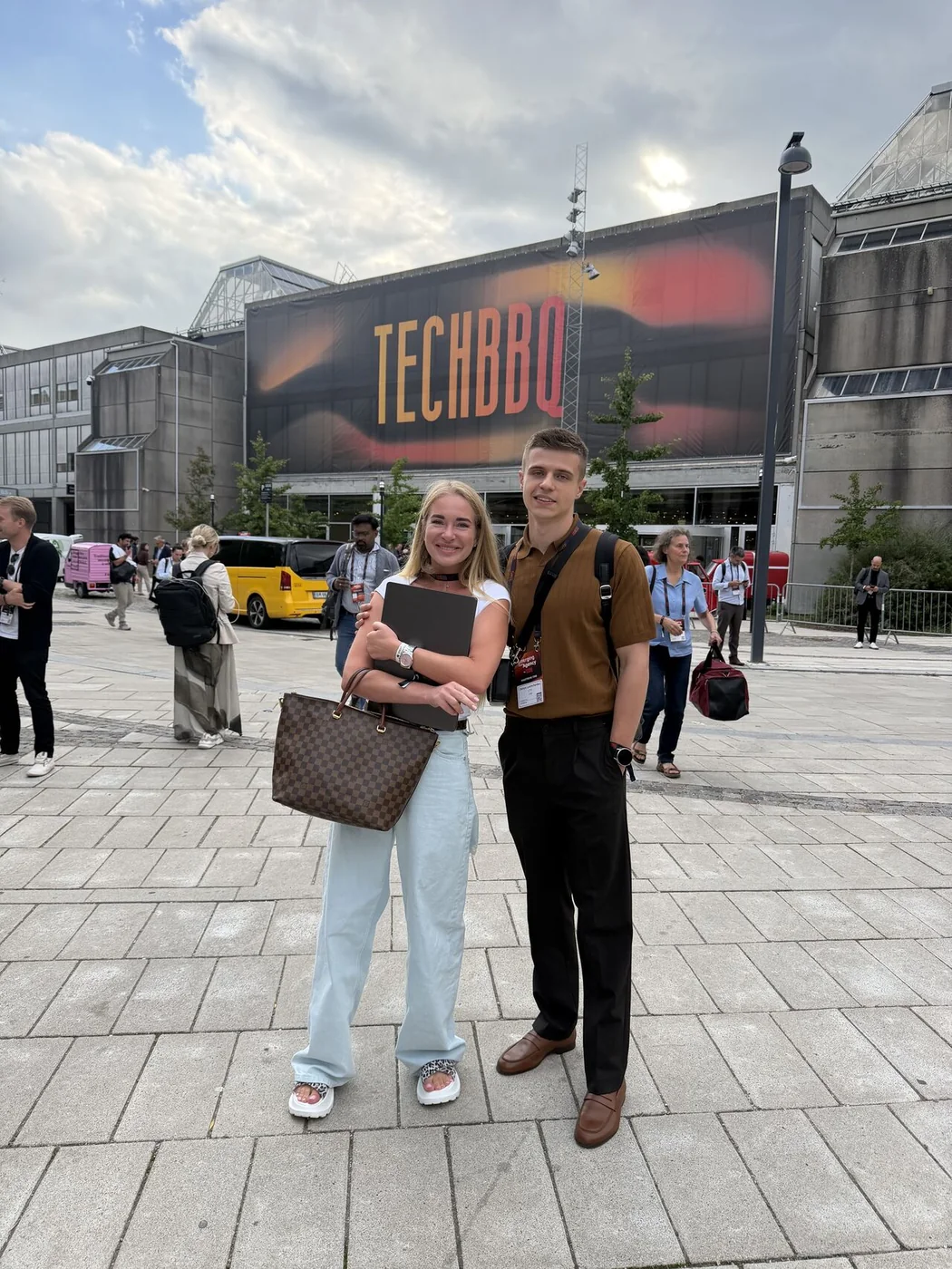 The Lilidi team outside TechBBQ in Copenhagen